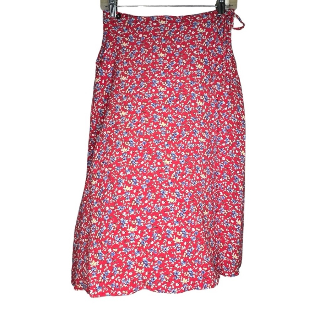 Ruff‎ Hewn Floral Petite Wrap Skirt